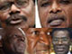 De haut en bas : le Gabonais Omar Bongo, le Congolais Denis Sassou Nguesso, l'Angolais Eduardo Dos Santos, le Burkinabè Blaise Compaoré et l'Equato-Guinéen Teodoro Obiang Nguema. (Photos : AFP / Montage RFI)