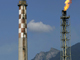 Une raffinerie de pétrole de la compagnie helvético-libyenne Tamoil à Collombey, au sud de la Suisse, le 24 juillet 200(Photo : Reuters)