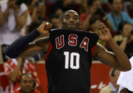 Kobe Bryant et les Etats-Unis ramènent l'or.(Photo : Reuters)