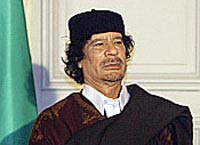 En août 2008, le guide libyen Mouammar Kadhafi avait demandé aux rebelles touaregs du Niger et du Mali de déposer les armes.(Photo : Reuters)
