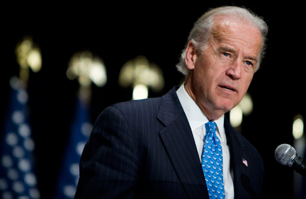 Le sénateur démocrate Joseph Biden, lors d'un meeting en Virginie, le 30 novembre 2007.(Photo : Reuters)