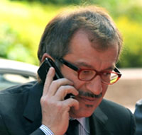 Le ministre de l'Interieur italien, Roberto Maroni. (Photo : AFP)