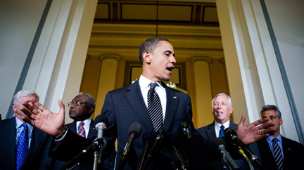 Barack Obama demande que les droits de vote des délégués démocrates de Floride et du Michigan soient restaurés.(Photo : Reuters)