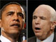 Les candidats à la Maison Blanche Barack Obama et John McCain entrent dans la dernière ligne droite de la campagne électorale où tous les coups sont permis.(Photo: Reuters / Montage : RFI)