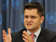 Vuk Jeremic, ministre des Affaires étrangères serbe.(Photo : AFP)