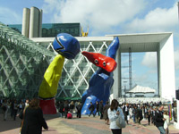 Sculpture de Miró(Photo : Danielle Birck/ RFI)