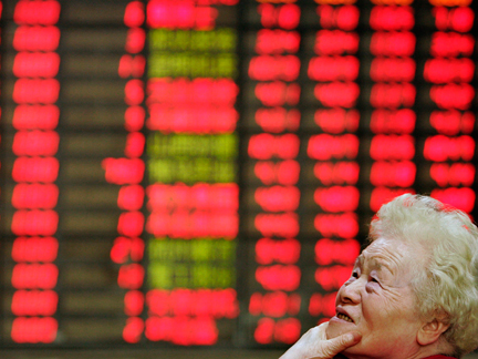 A l'ouverture ce matin, la bourse de Hong Kong regagnait déjà plus de 6 %. Shanghai progressait également de 8 %. ( Photo : Reuters )