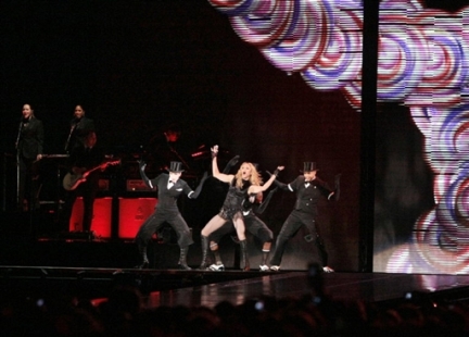Madonna au Stade de France, samedi 20 septembre 2008(Photo : AFP)