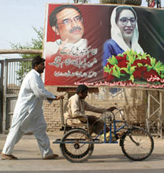Asif Ali Zardari âgé de 53 ans, veuf de Benazir Bhutto, a été élu président du Pakistan.(Photo: reuters)