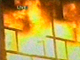 L'hôtel Marriott en flammes après l'attentat au véhicule piégé à Islamabad, le 20 septembre 2008.(Photo : Reuters)