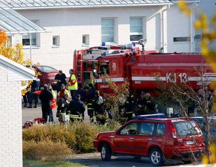 La fusillade a eu lieu dans un lycée d'enseignement professionnel de Kauhajoki, à 360 kilomètres à l'ouest d'Helsinki.(Photo : Reuters)