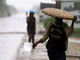 2 septembre 2008 la ville de Gonaïves, à 171 km de Port-au-Prince, sous les pluies de l'ouragan Hanna.(Photo : AFP)