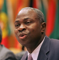 Nouvellement en poste, le Premier ministre Gilbert Fossoun Houngbo a formé son gouvernement.(Photo : AFP)