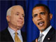 John McCain et Barack Obama vont se joindre à George Bush pour essayer de trouver des solutions à la crise financière.(Photo : Reuters)