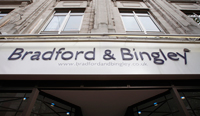 Une succursale de la banque Bradford & Bingley à Birmingham, au centre de l'Angleterre, le 28 septembre 2008. (Photo : Reuters)