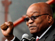 Jacob Zuma, président de l'ANC, s'adresse à ses partisans à la sortie de la Haute court de Pietermaritzburg, à l' est de l’Afrique du Sud, le 12 septembre 2008.(Photo : Reuters)