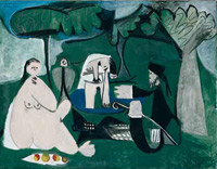 Pablo Picasso - Le Déjeuner sur l'herbe d'après Manet, 27 février 1960.© Succession Picasso 2008