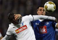 Demba Ba et Hoffenheim ont battu Bochum.(Photo : Reuters)