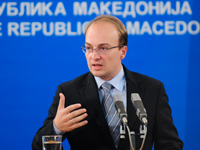 Antonio Milososki, ministre macédonien des Affaires étrangères.( Photo : Reuters )