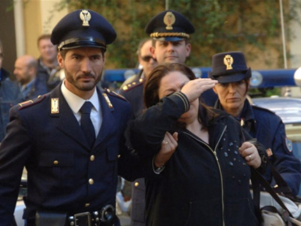 Arrestation de Giuseppina Nappa, la femme de Francesco "Sandokan" Schiavone, le patron du puissant clan des Casalesi.( Photo : AFP )