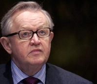 Martti Ahtisaari, prix Nobel de la Paix 2008, photographié en 2006.(Photo : AFP)