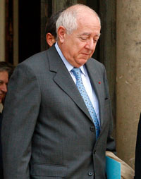 Charles Milhaud, le président démissionnaire de la Caisse d'Epargne refuse ses indemnités de départ.(Photo : Reuters)