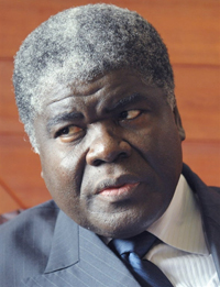 Le président de la Commission électorale indépendante de Côte d'Ivoire Robert Beugré Mambé.(Photo : AFP)