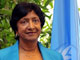 La Haut Commissaire de l'ONU pour les droits de l'homme, Navanethem Pillay.(Photo : AFP)
