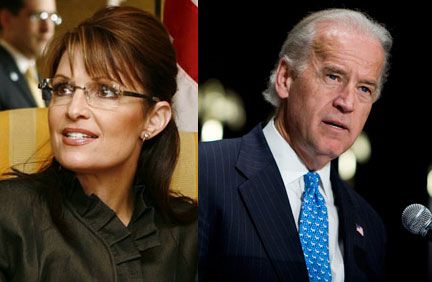 Sarah Palin et Joe Biden.( Photo : DR )