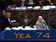 Le plan Paulson a été adopté par le Sénat américain avec 74 voix contre 25.(Photo : Reuters)