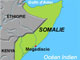 Les pirates somaliens retiennent en otage le capitaine du <em>Maersk Alabama</em>.(Carte : DK/RFI)
