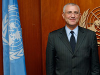 Saïd Djinnit, représentant spécial de l'ONU pour l'Afrique de l'Ouest.(Photo : Nations unies/Evan Schneider )
