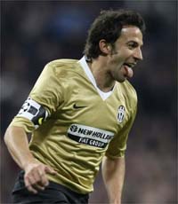 Alessandro Del Piero a maté le Real Madrid.(Photo : Reuters)