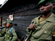 Des soldats des forces gouvernementales au nord de Kibati, le 7 novembre 2008.(Photo: Reuters)