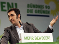 Cem Özdemir a été élu co-président du parti des Verts, avec 80% des voix.( Photo : AFP )