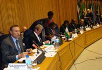 Ouverture de la réunion d'Addis-Abeba (Ethiopie), au siège de l'Union africaine le 21 novembre.(Photo : © African union)