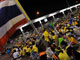 Des opposants occupent l'aéroport de Suvanabhum, à Bangkok, le 27 novembre 2008.(Photo : AFP)