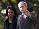 Le président George Bush et la secrétaire d'État américaine, Condoleezza Rice, le 31 octobre 2008.(Photo : AFP)