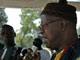 Carlos Gomes Junior (d), dirigeant du PAIGC et futur Premier ministre de la Guinée-Bissau.(Photo : Laurent Correau / RFI)