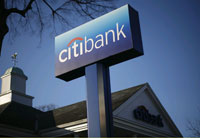 Une succursale de la Citibank située à Port Washington, dans l'état de New York, le 21&nbsp;novembre 2008.(Photo : Reuters)