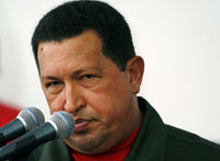 Les Vénézuéliens n’ont pas donné de chèque en blanc à leur président Hugo Chavez, à Caracas le 23&nbsp;novembre 2008.(Photo : Reuters)