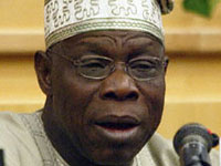 L'ancien président du Nigeria, Olusegun Obasanjo.(Photo : AFP)