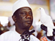 Le défunt président guinéen Lansana Conté, à Conakry en 1998.( Photo : Seyllou/ AFP )