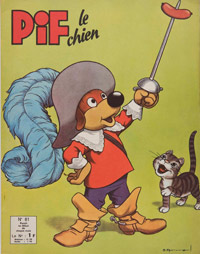 Pif le chien, Arnal
Numéro 61, mars 1963
Collection particulière© Pif gadget