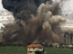Un bombardement israélien au nord de Gaza.( Photo : Jack Guez/AFP )