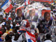 Les partisans de Nana Akufo-Addo, candidat du parti au pouvoir (NPP) à la présidentielle, lors d'un meeting à Accra, le 5 décembre 2008.(Photo : Reuters)