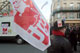 Les chômeurs et intermittents du spectacle manifestaient, mardi 23 décembre, près du siège du Medef à Paris.(Photo : AFP)