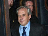 Jean-Charles Marchiani, le 6 octobre 2008, à l'ouverture du procès de l'Angolagate. (Photo : AFP)