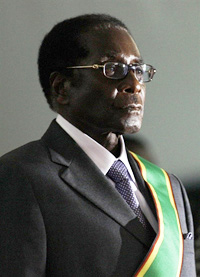 Le président zimbabwéen, Robert Mugabe, est sur la sellette.(Photo : AFP)