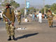 Des soldats nigerians patrouillent dans les rues de Jos au Nigeria, le 30 novembre 2008.( Photo : Reuters )